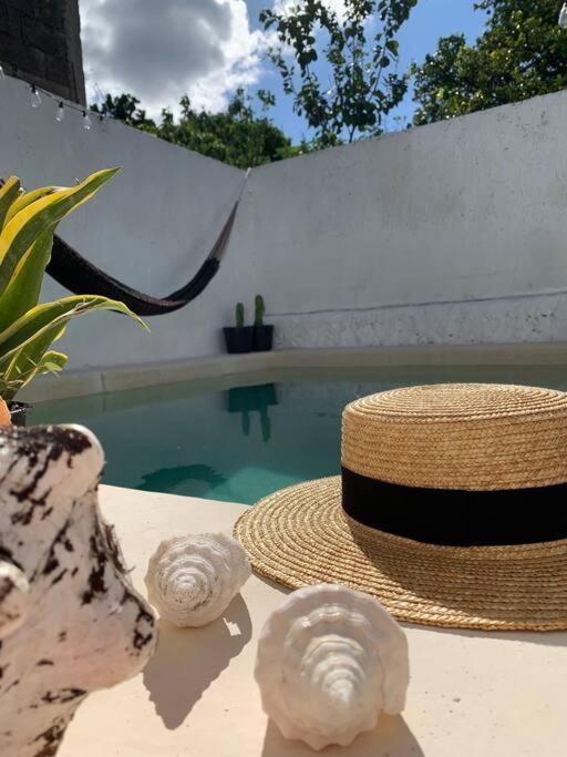 Casita Azul Colonial En El Centro De Merida. Экстерьер фото