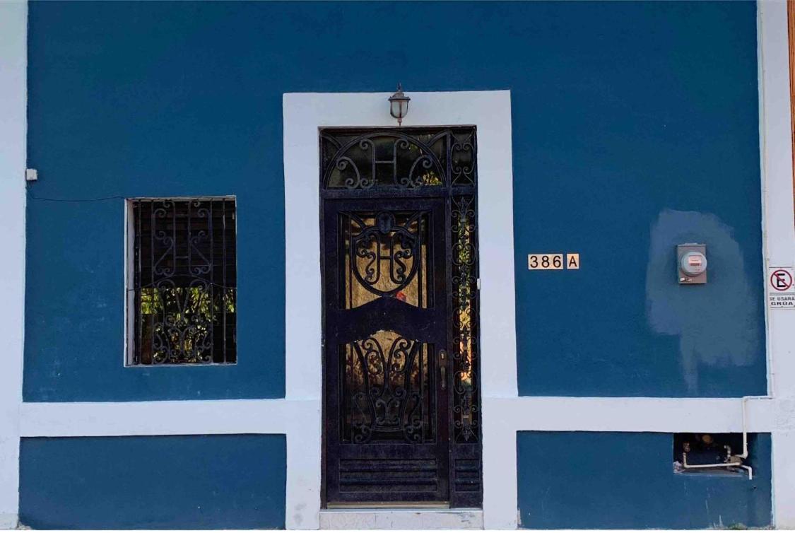 Casita Azul Colonial En El Centro De Merida. Экстерьер фото