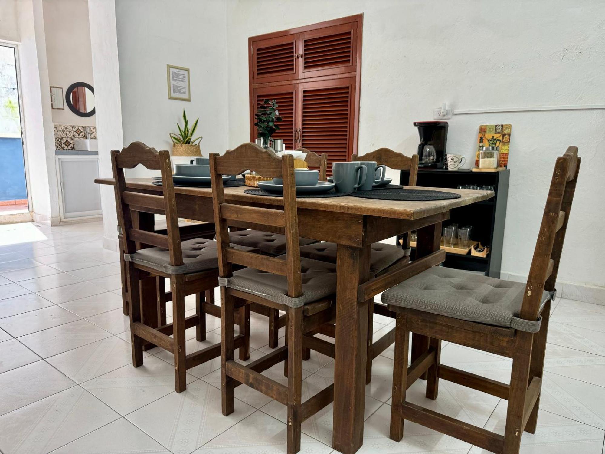 Casita Azul Colonial En El Centro De Merida. Экстерьер фото