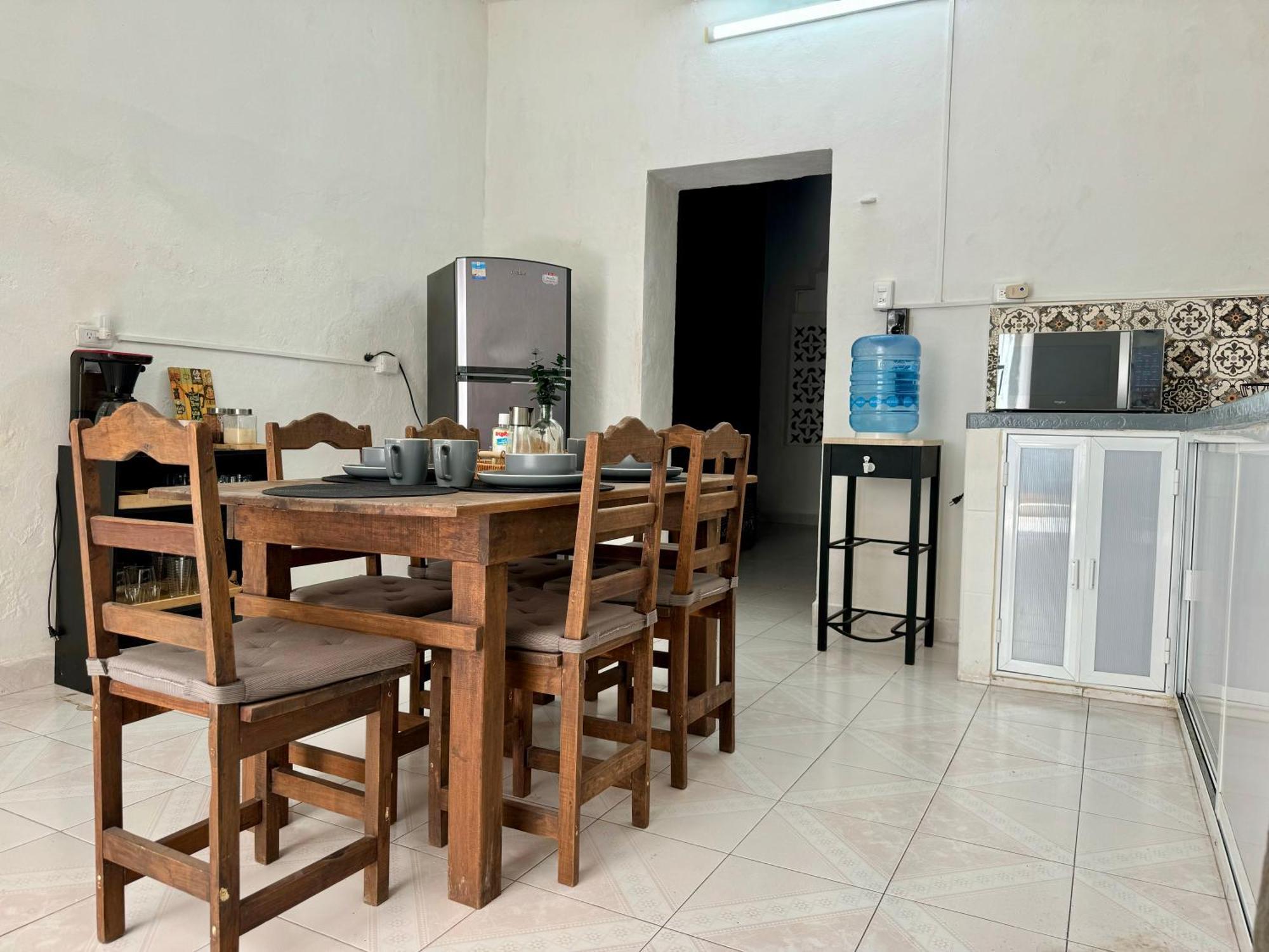 Casita Azul Colonial En El Centro De Merida. Экстерьер фото