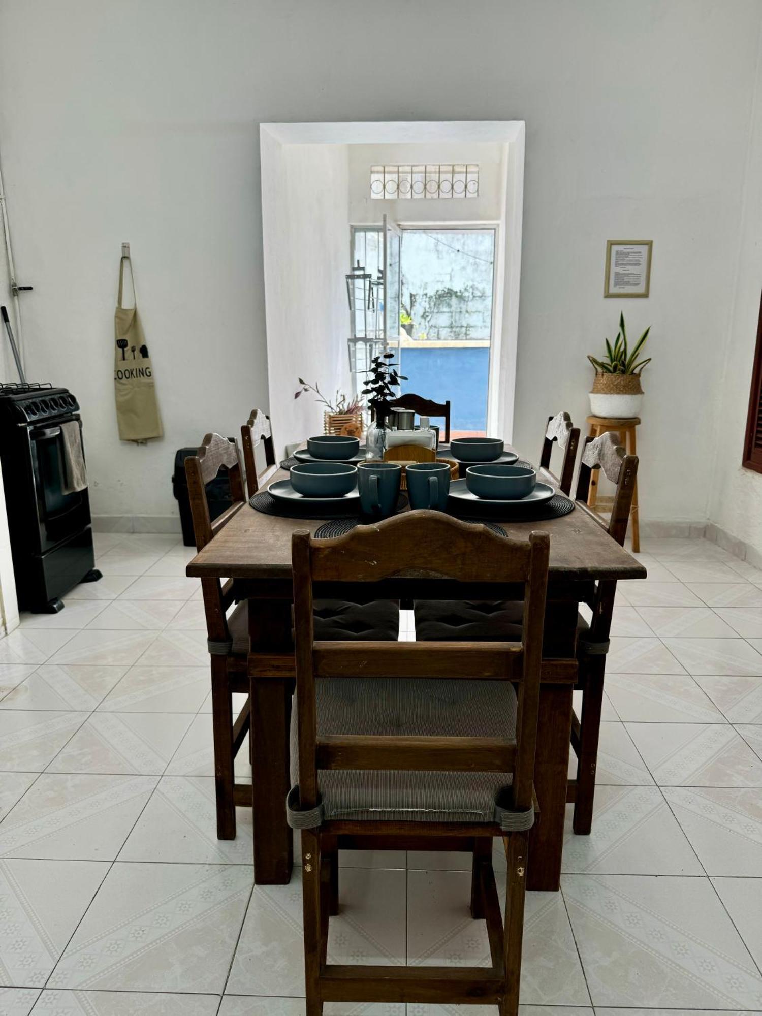 Casita Azul Colonial En El Centro De Merida. Экстерьер фото