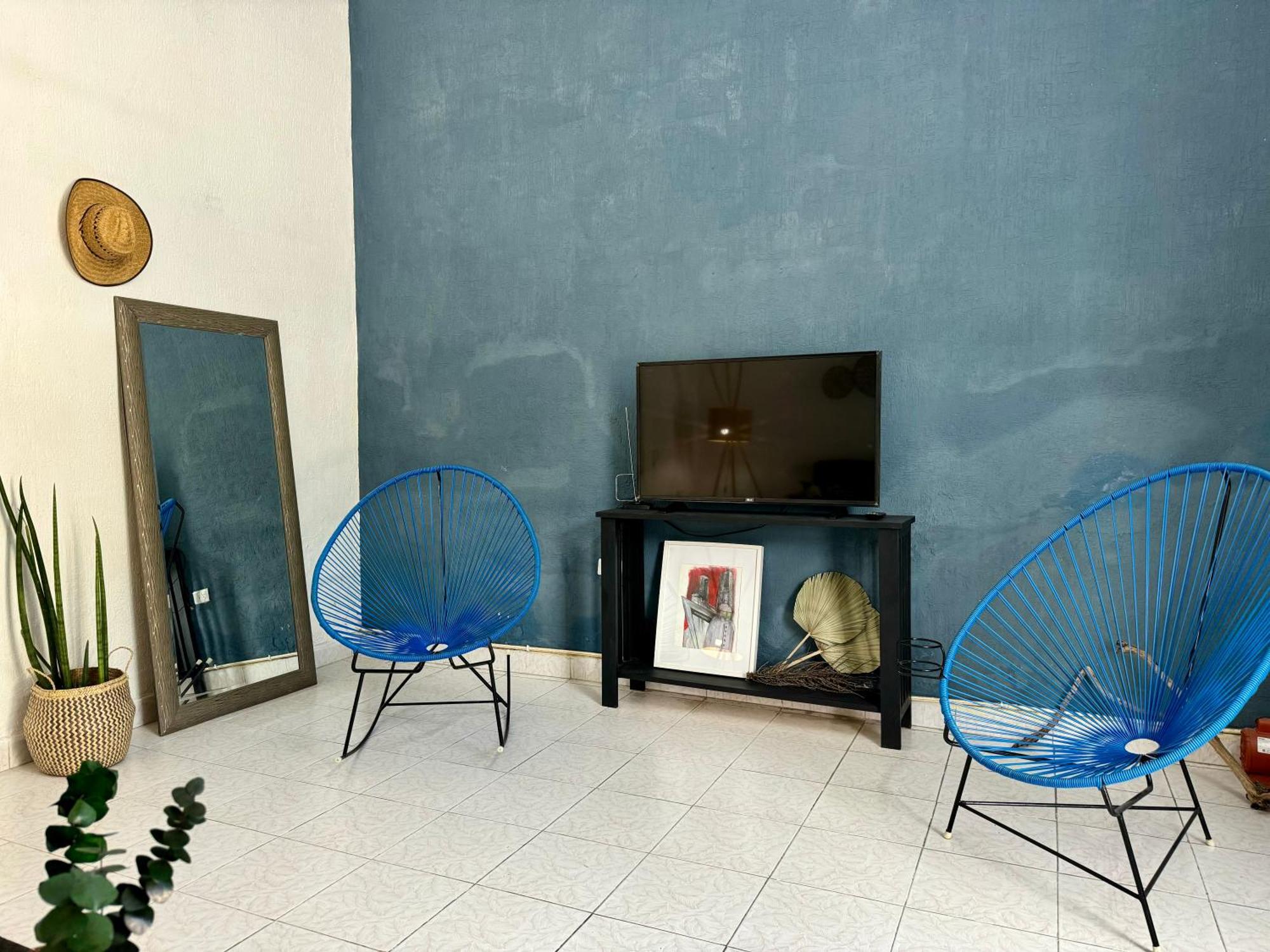 Casita Azul Colonial En El Centro De Merida. Экстерьер фото